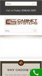 Mobile Screenshot of cabinetsys.com